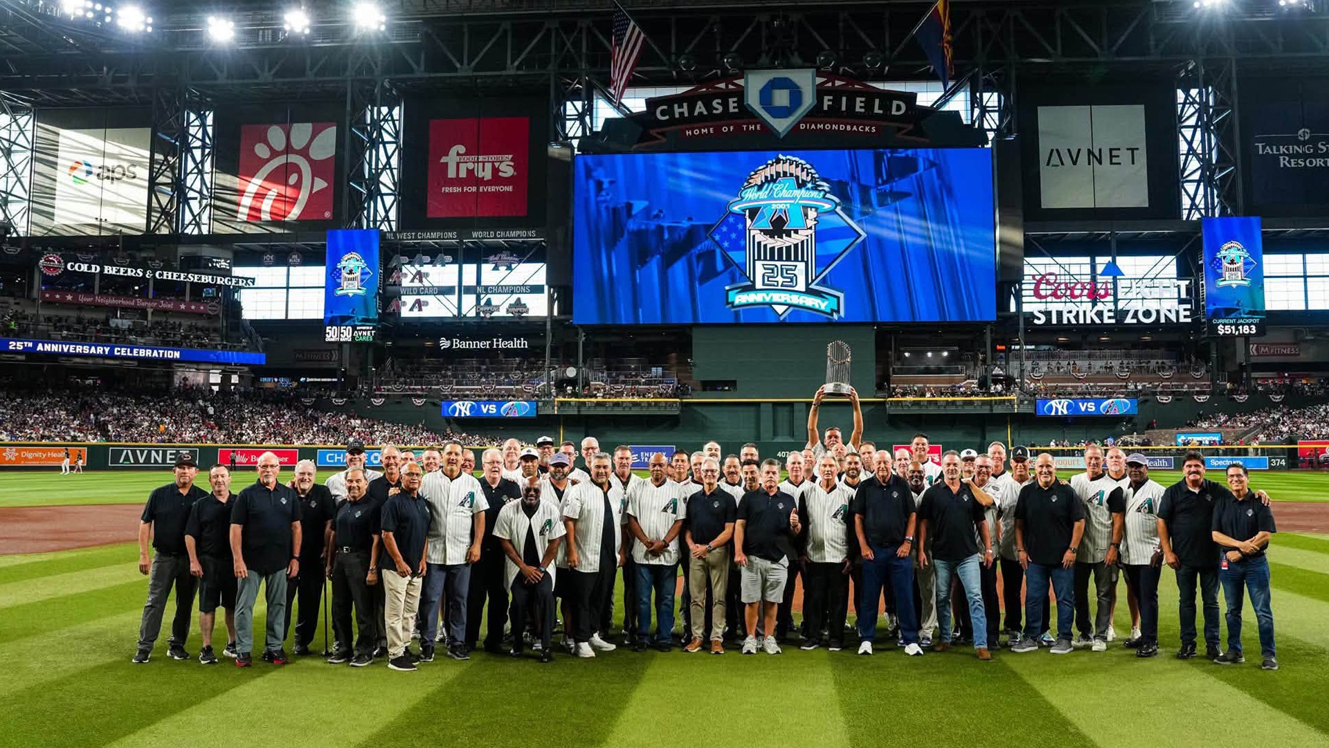 Troy Brohawn 2001 Dbacks Reunion