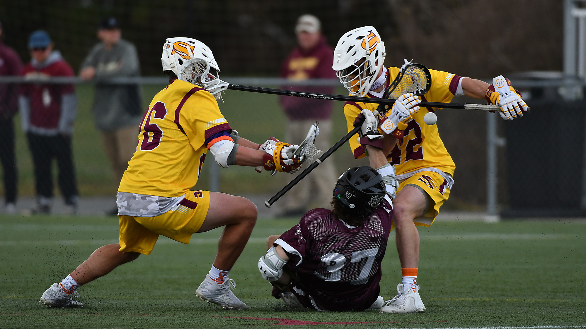 No 1. Men's Lacrosse dominates Washington (Md.) in War on the Shore, 22