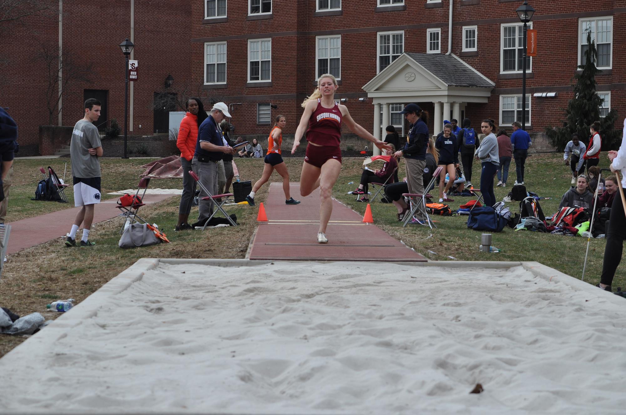 Women’s Track and Field Starts Successful Season with Three School