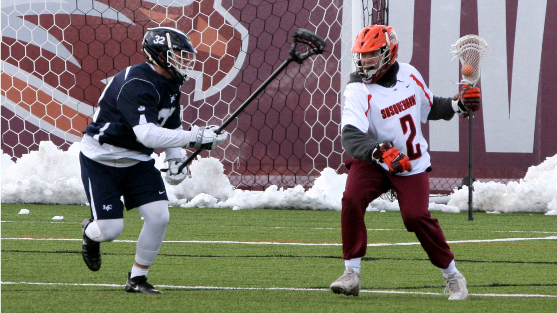 River Hawk Men’s Lacrosse Edges Lebanon Valley as Donnelly and Dick