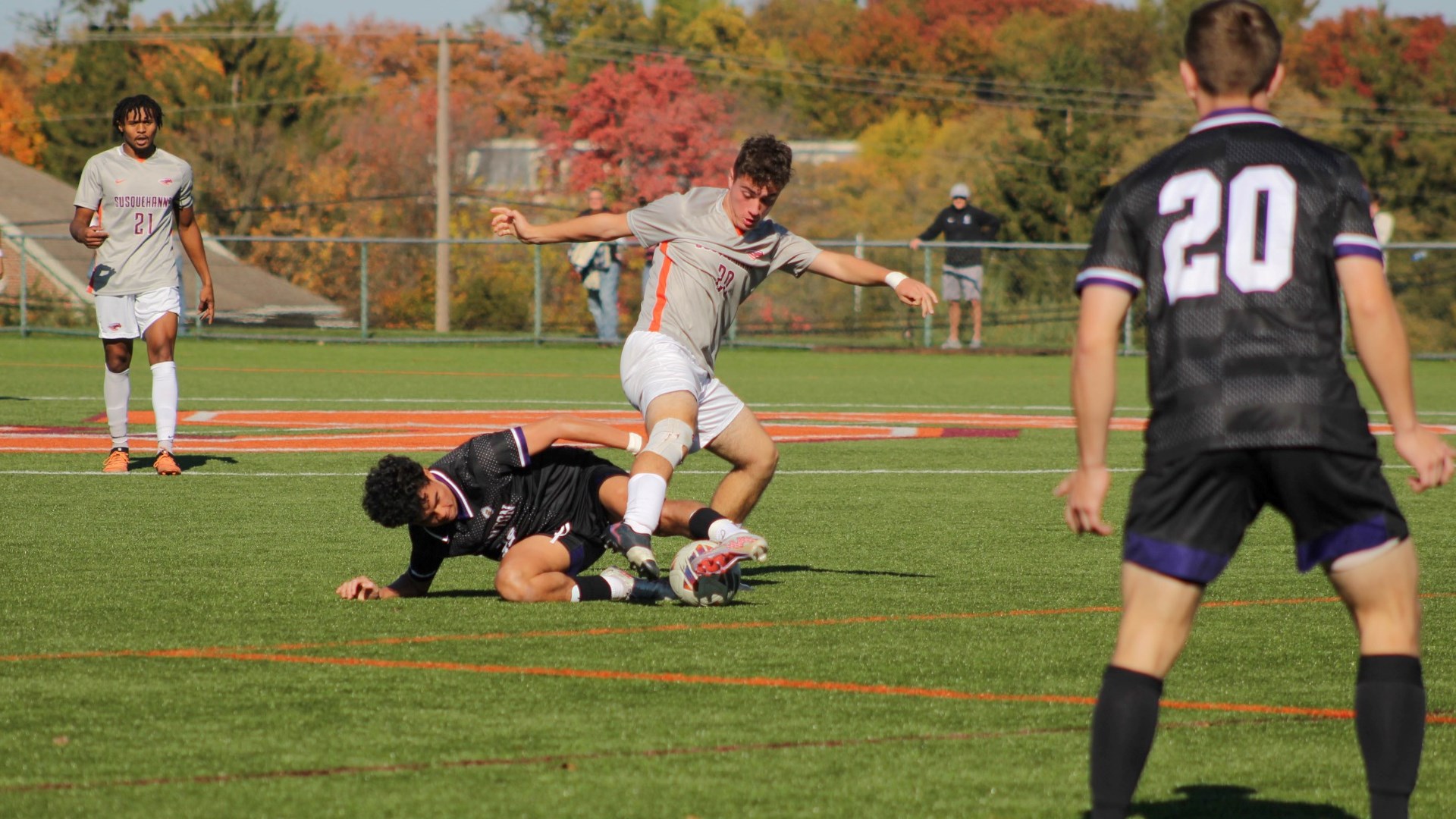 Men's Soccer Comes Up Short in HardFought Battle with Scranton on