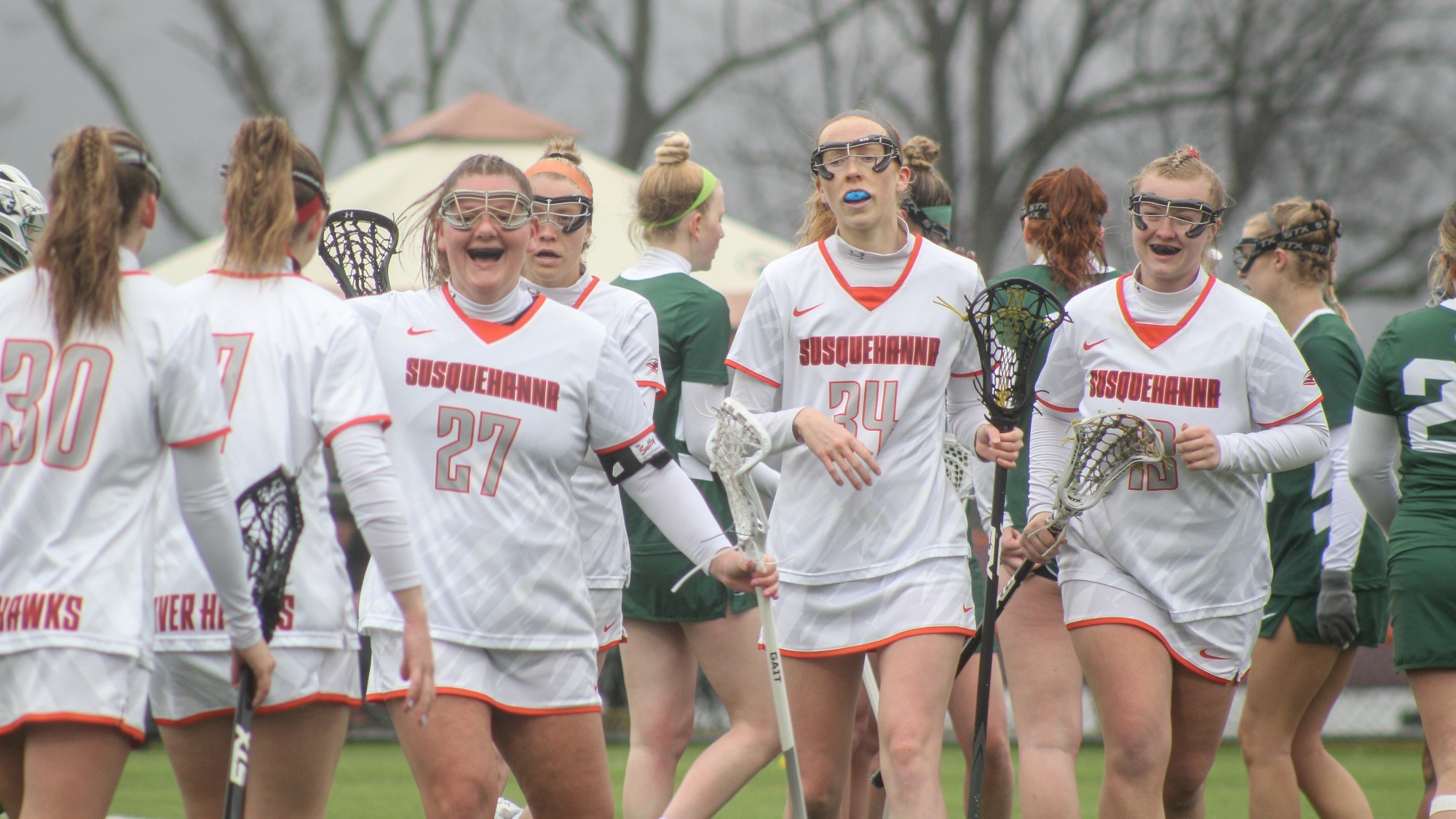 Women's Lacrosse Grounds Blue Jays for 153 Landmark Win Susquehanna University Athletics