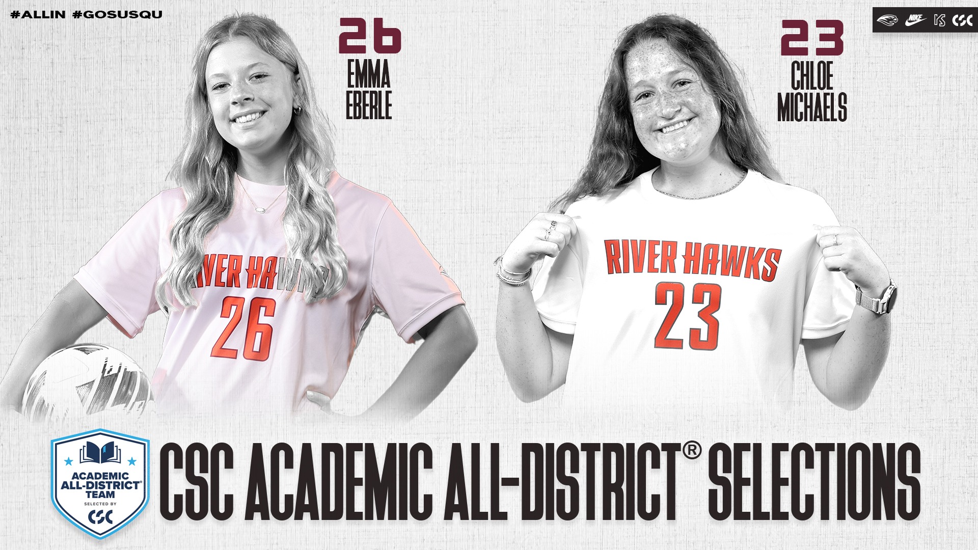 Women's Soccer CSC All-Academic District
