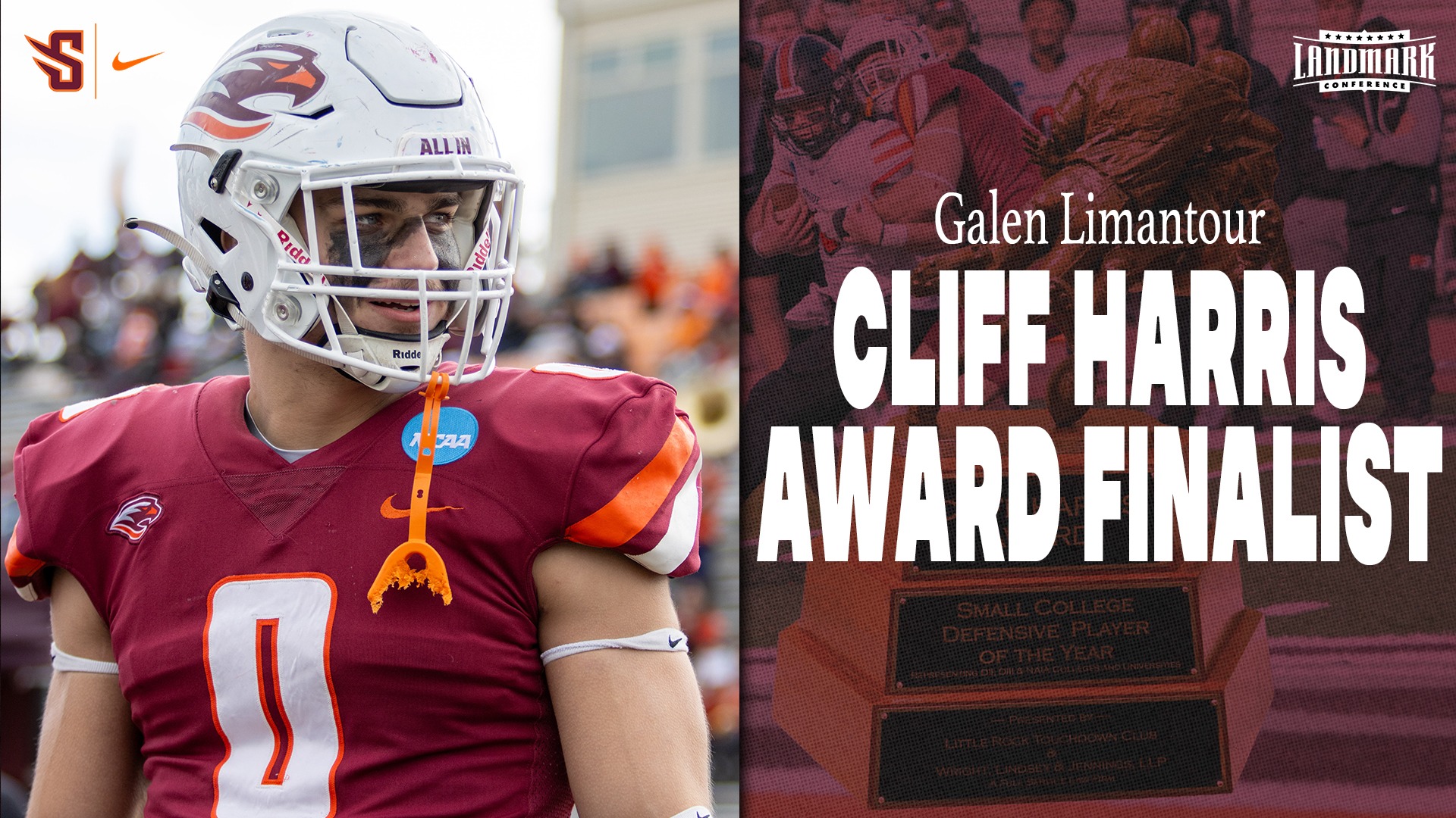 Galen Limantour Cliff Harris Award