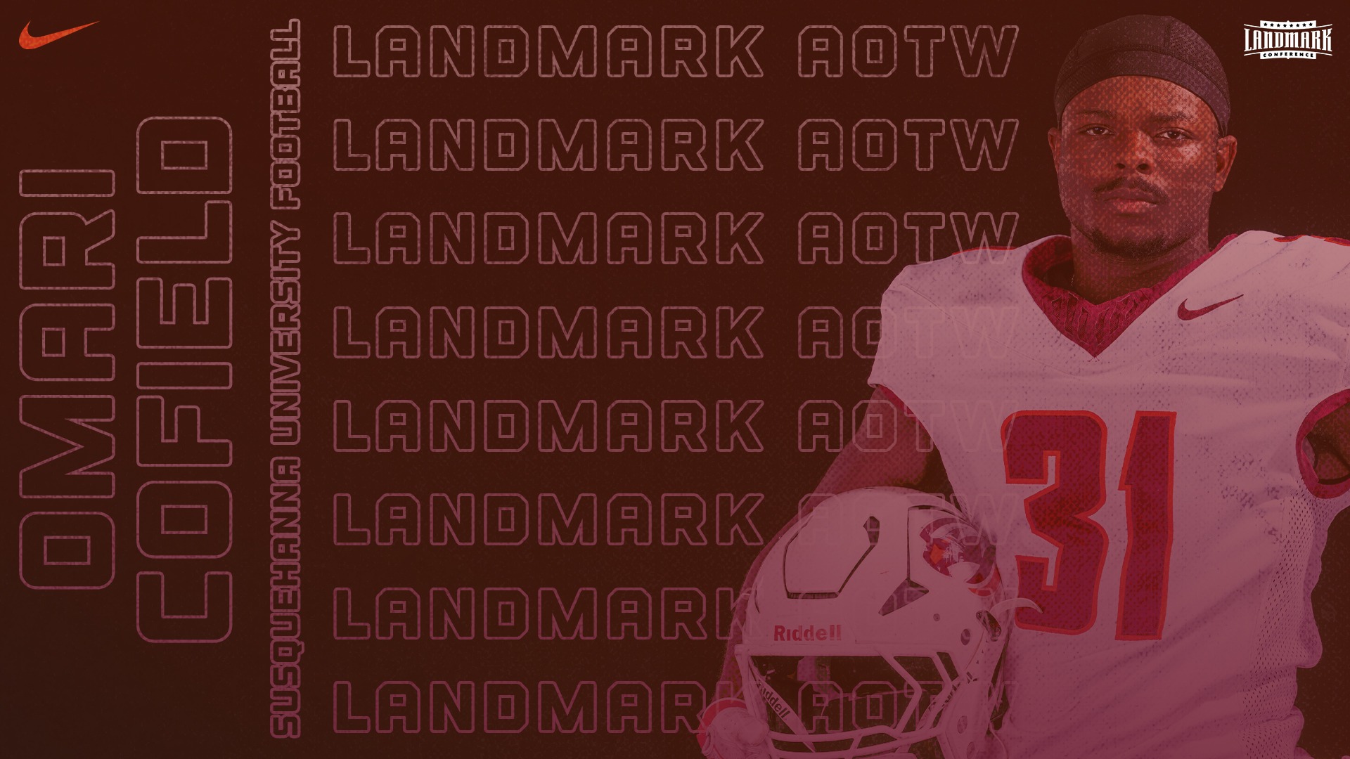 Omari Cofield Landmark DPOTW