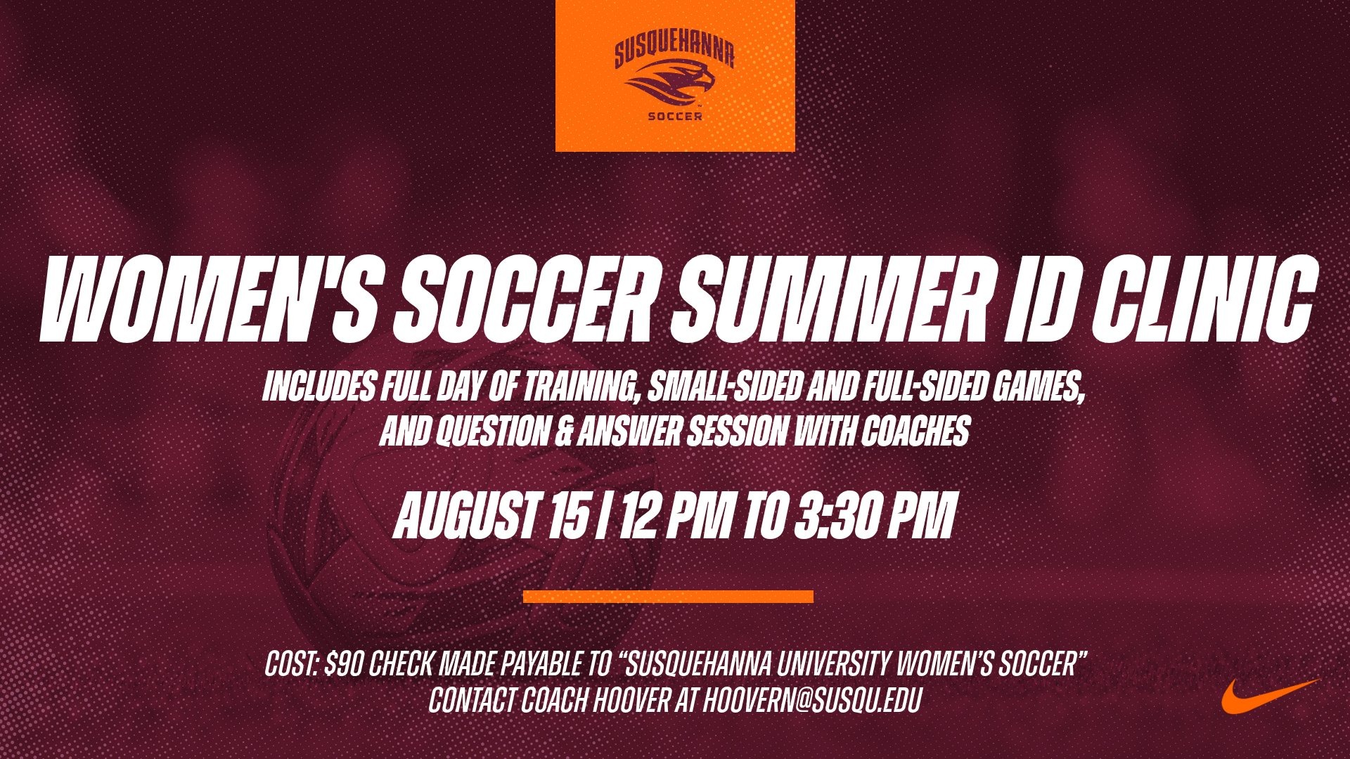 Women's Soccer Summer ID Clinic