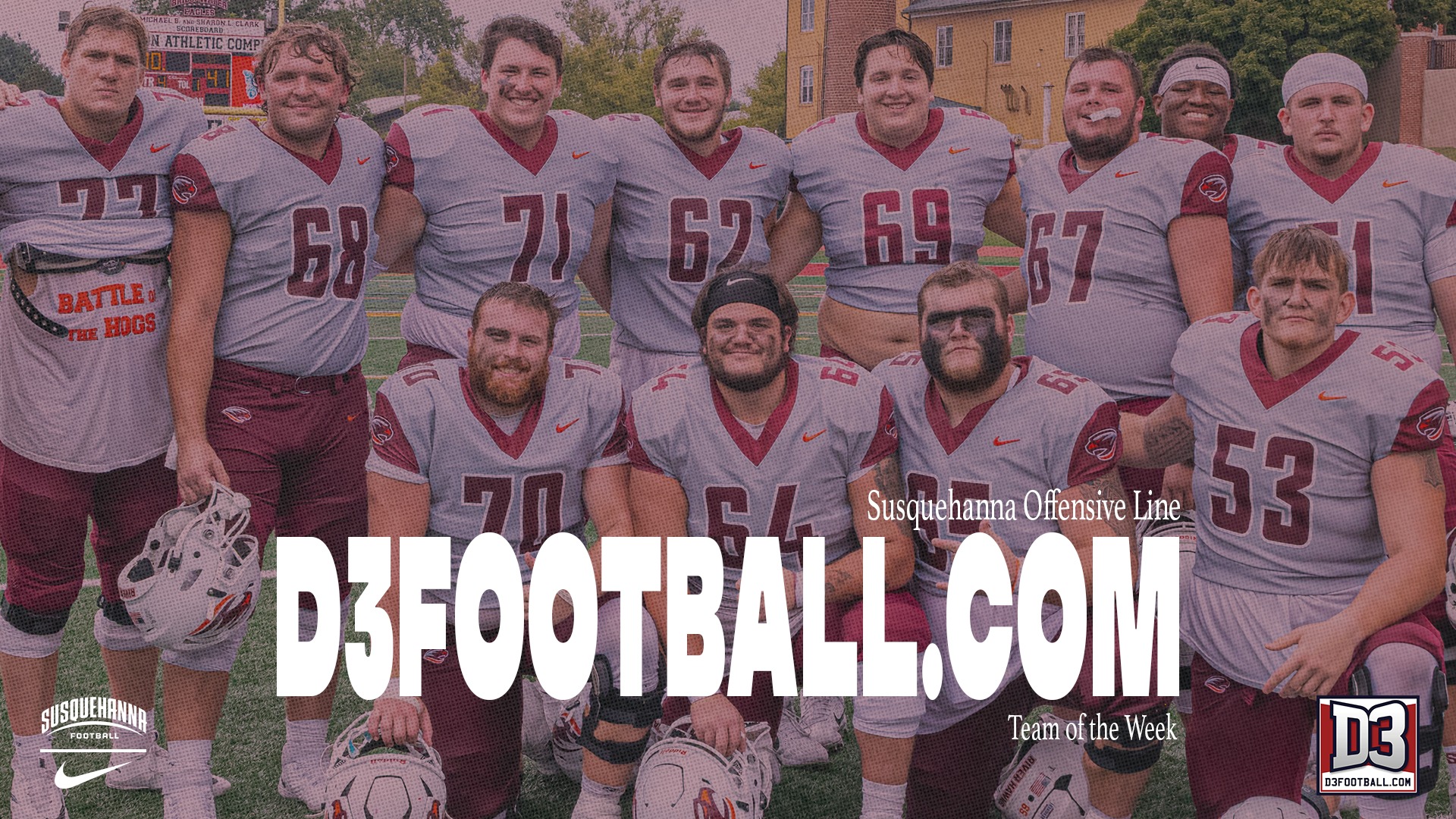 Offensive Line D3football.com Team of the Week