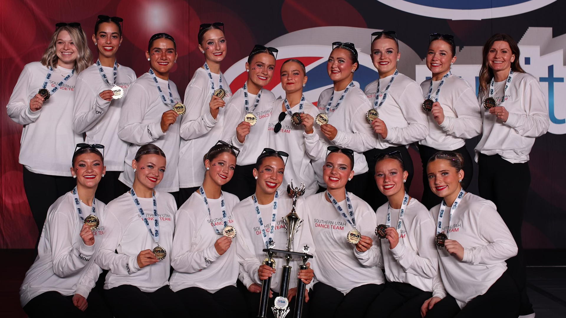 Dance team at nationals