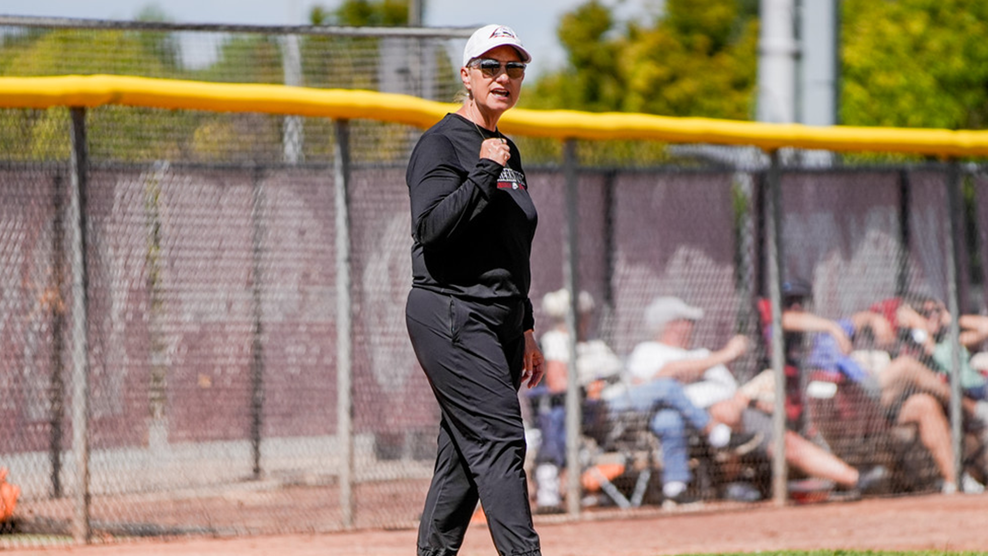 Coach Williams fist pump