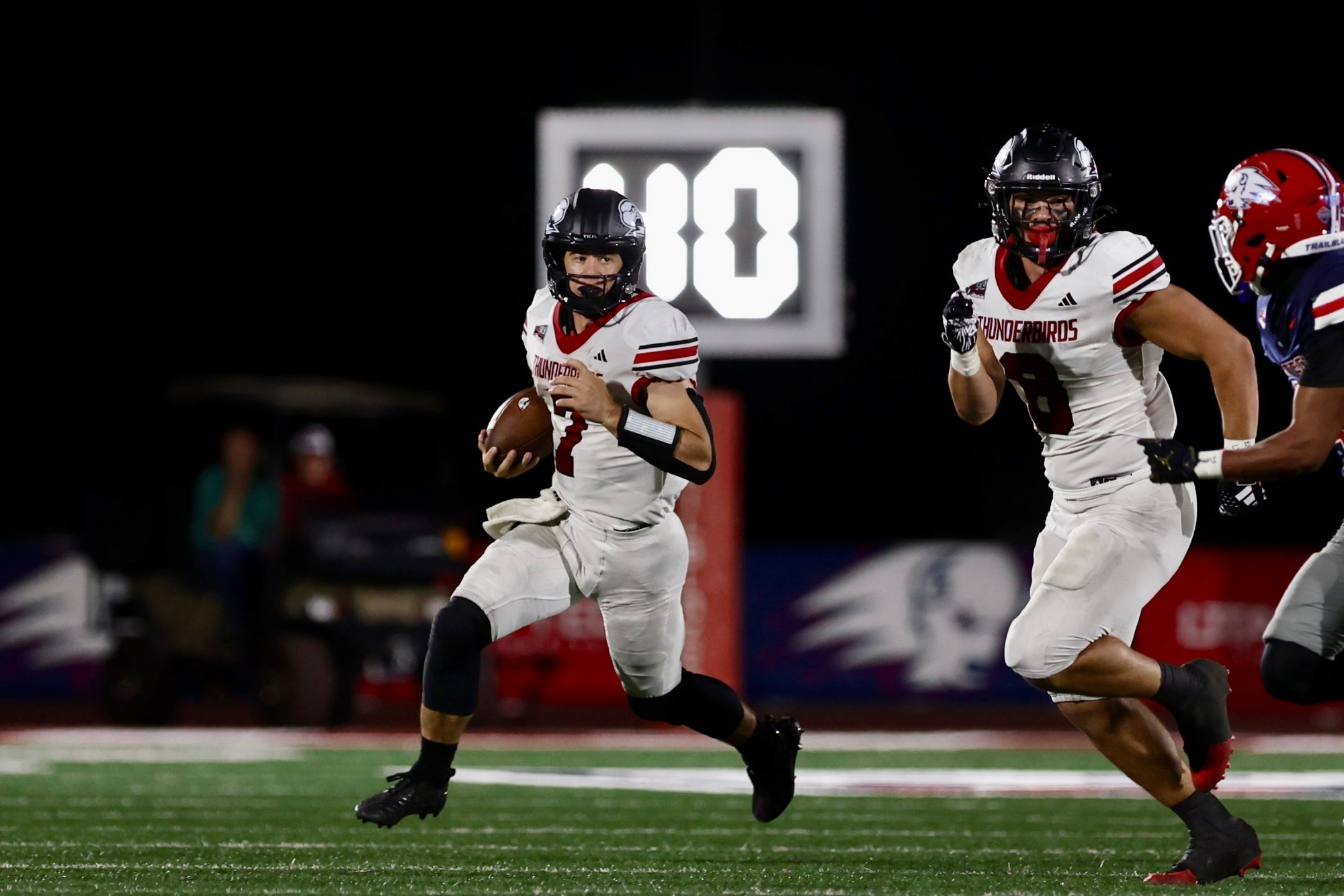 Will Burns running the ball