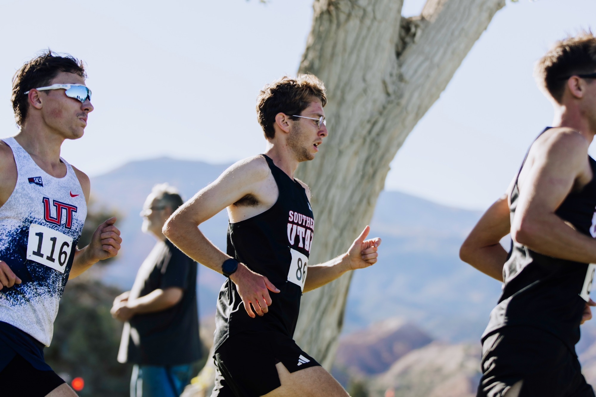Amit Cohen racing at the 2026 Color Country Invitational