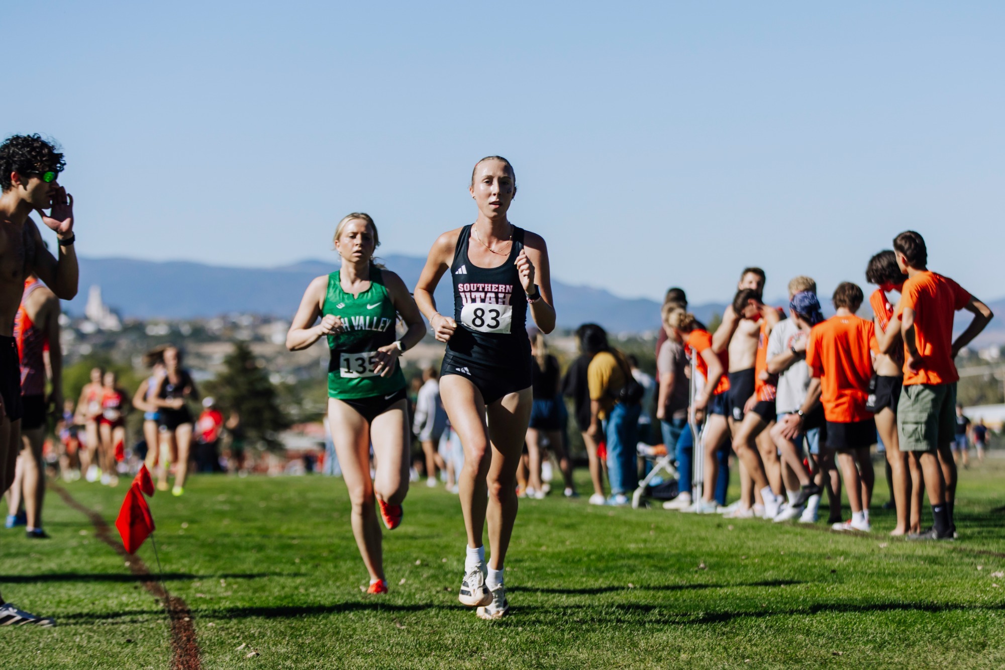 Kennedy Swain racing at the 2026 Color Country Invitational