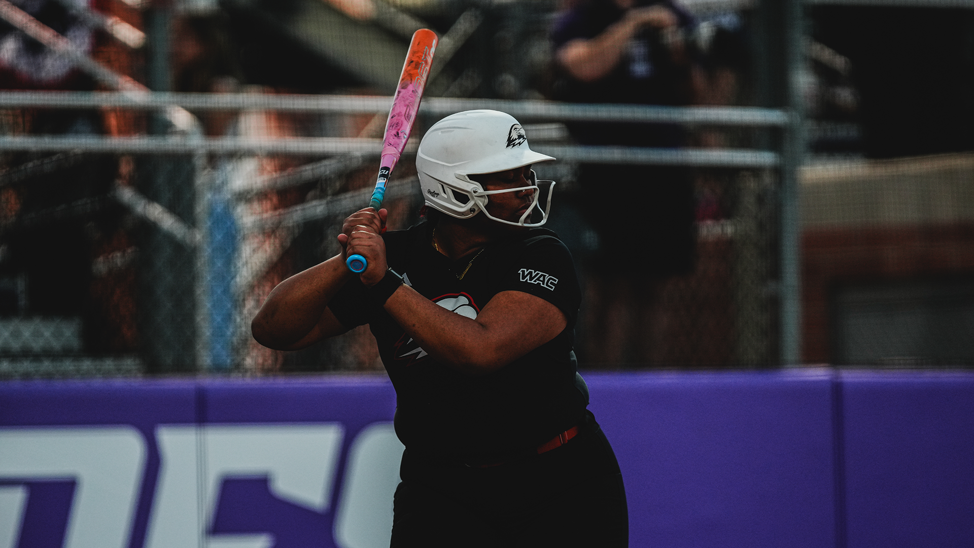 Alayna Ma'ake at the plate