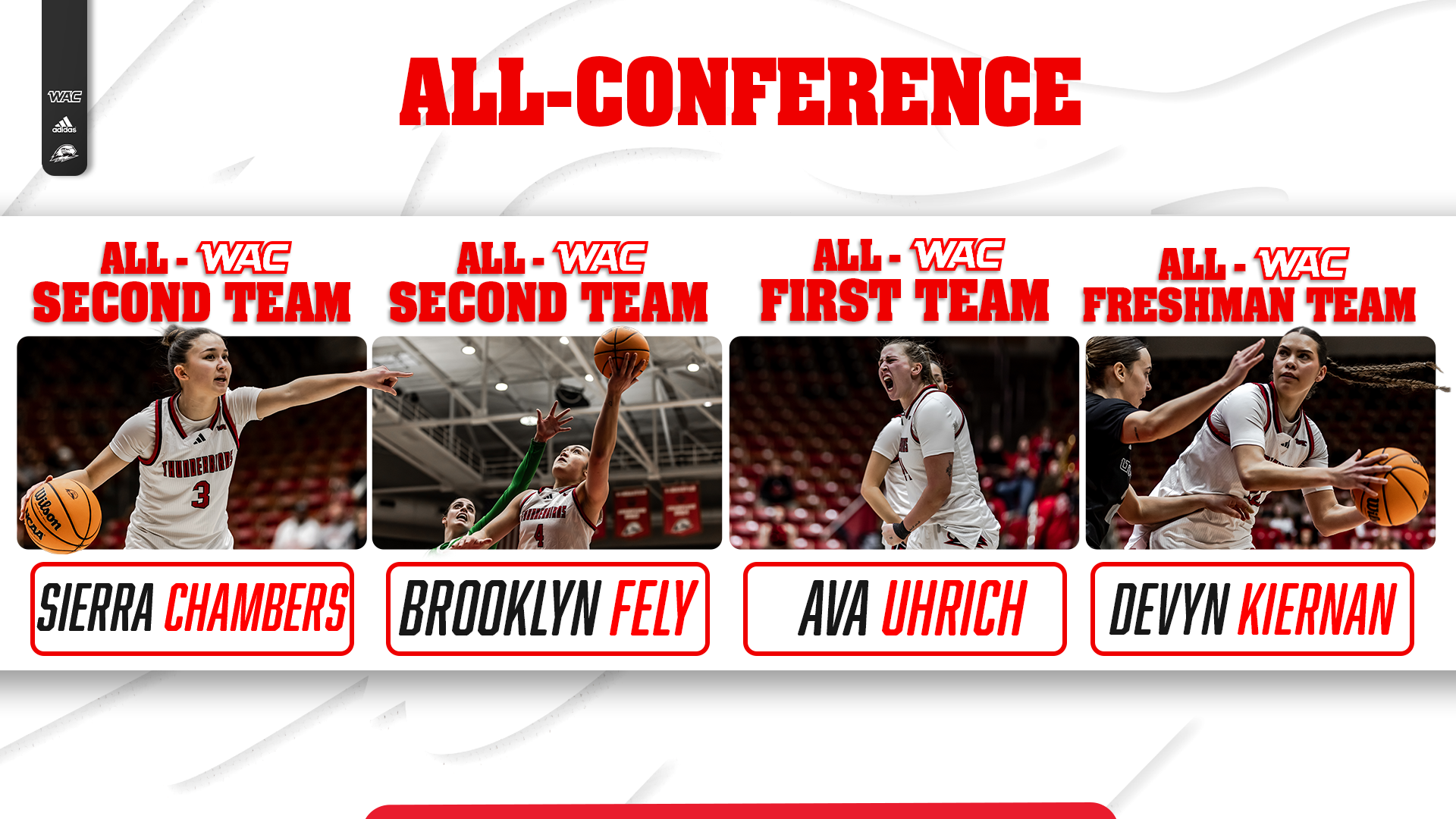 WBB WAC Postseason Award Winners 2025-2026