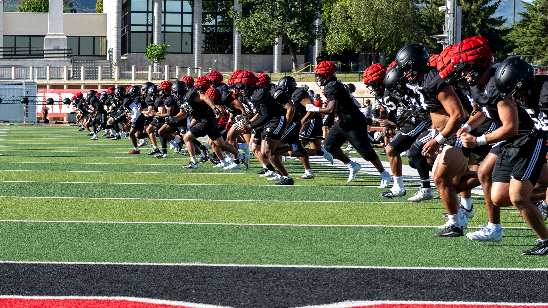 Thunderbirds Defense Running Sprints