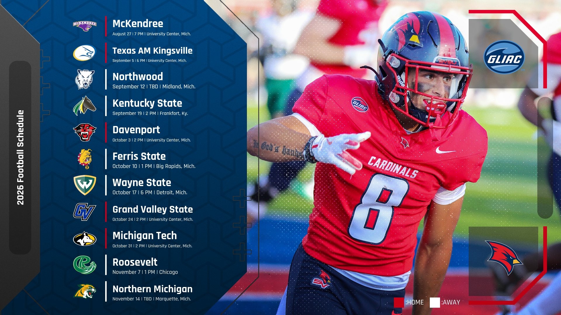 2026 Football Schedule