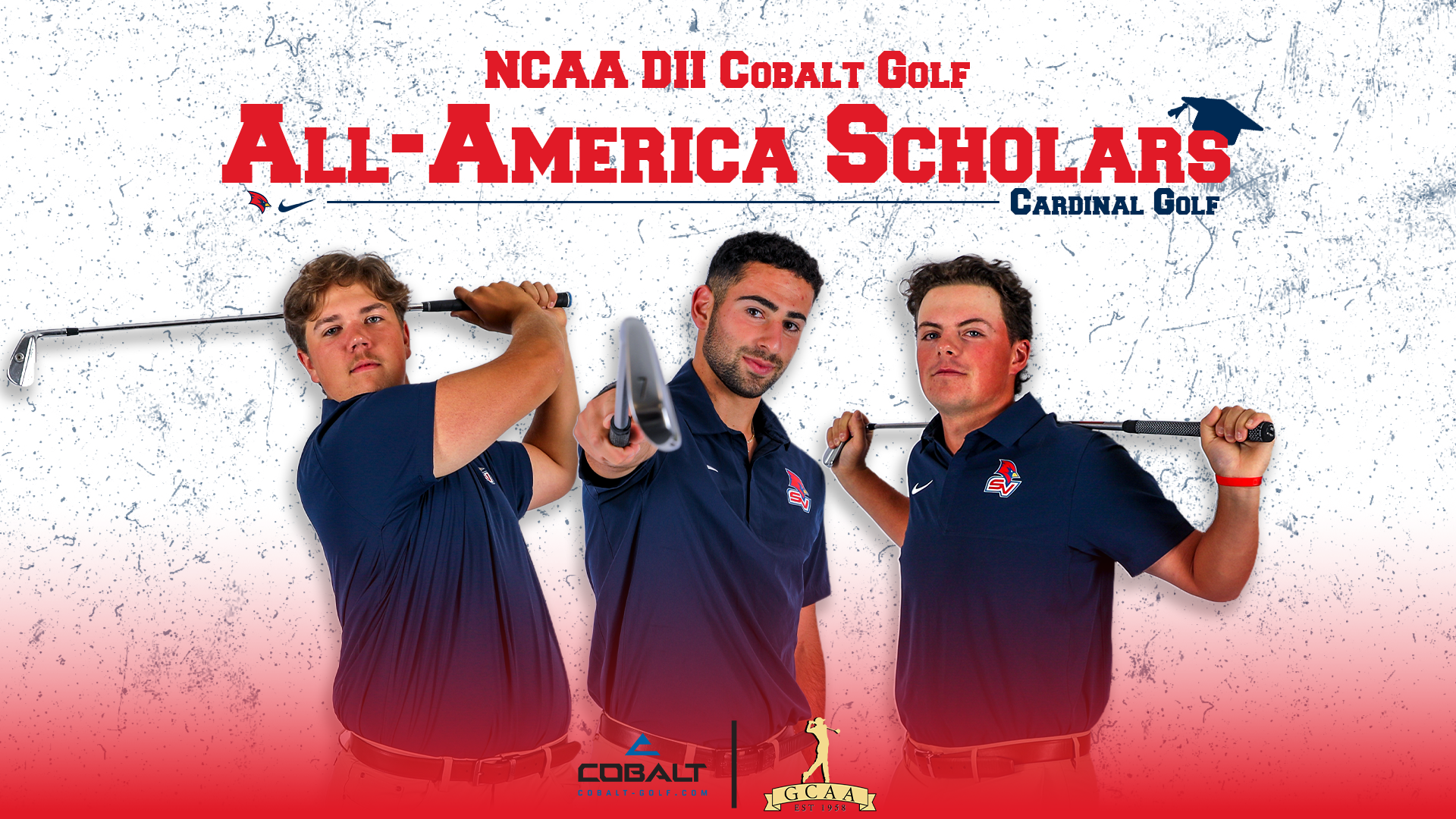 Cobalt Golf All-America Scholar Graphic
