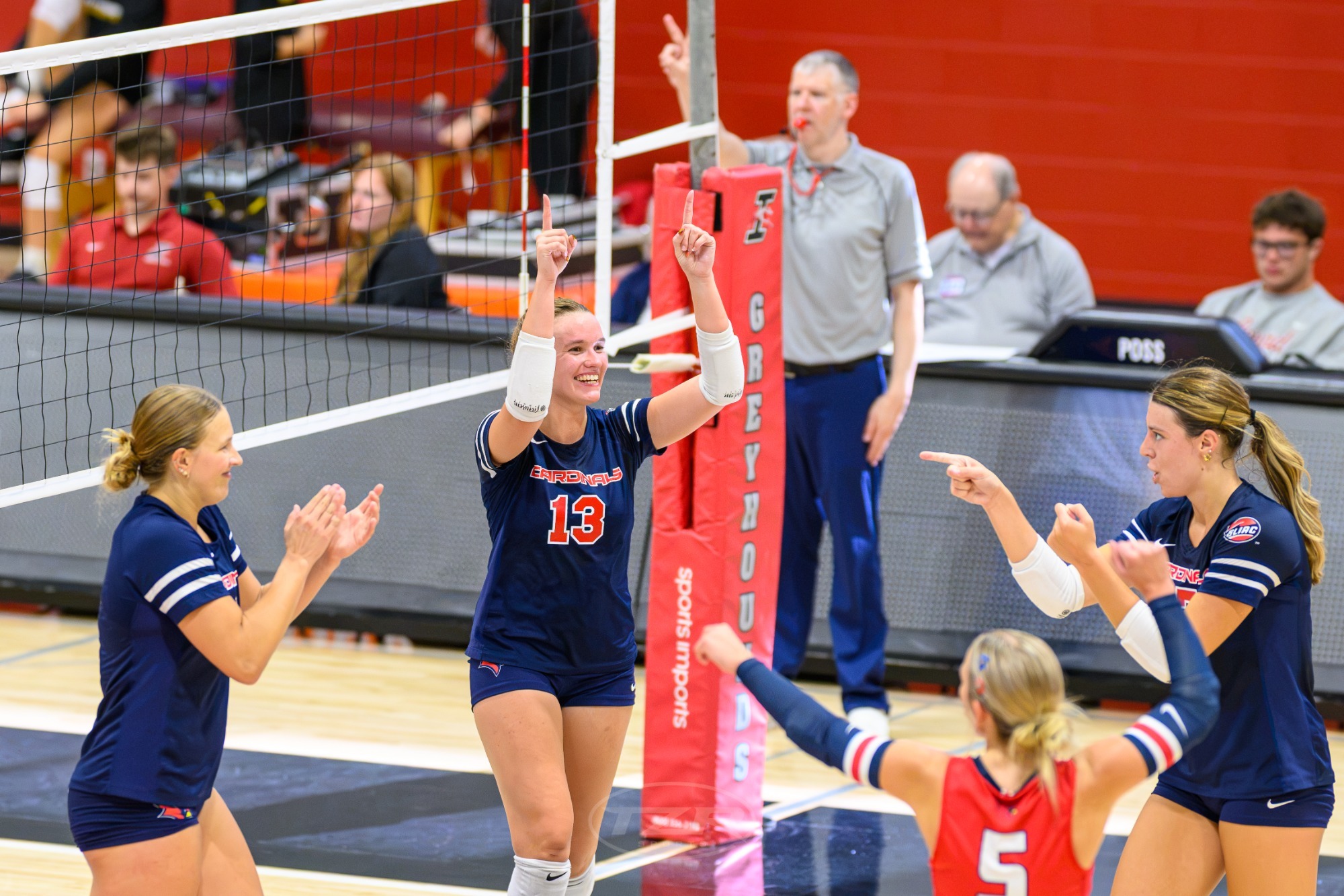 Volleyball at Wayne State Recap Photo