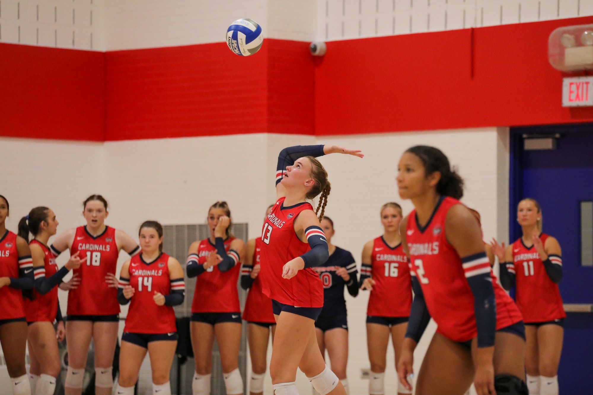 Volleyball vs Michigan Tech Recap Photo