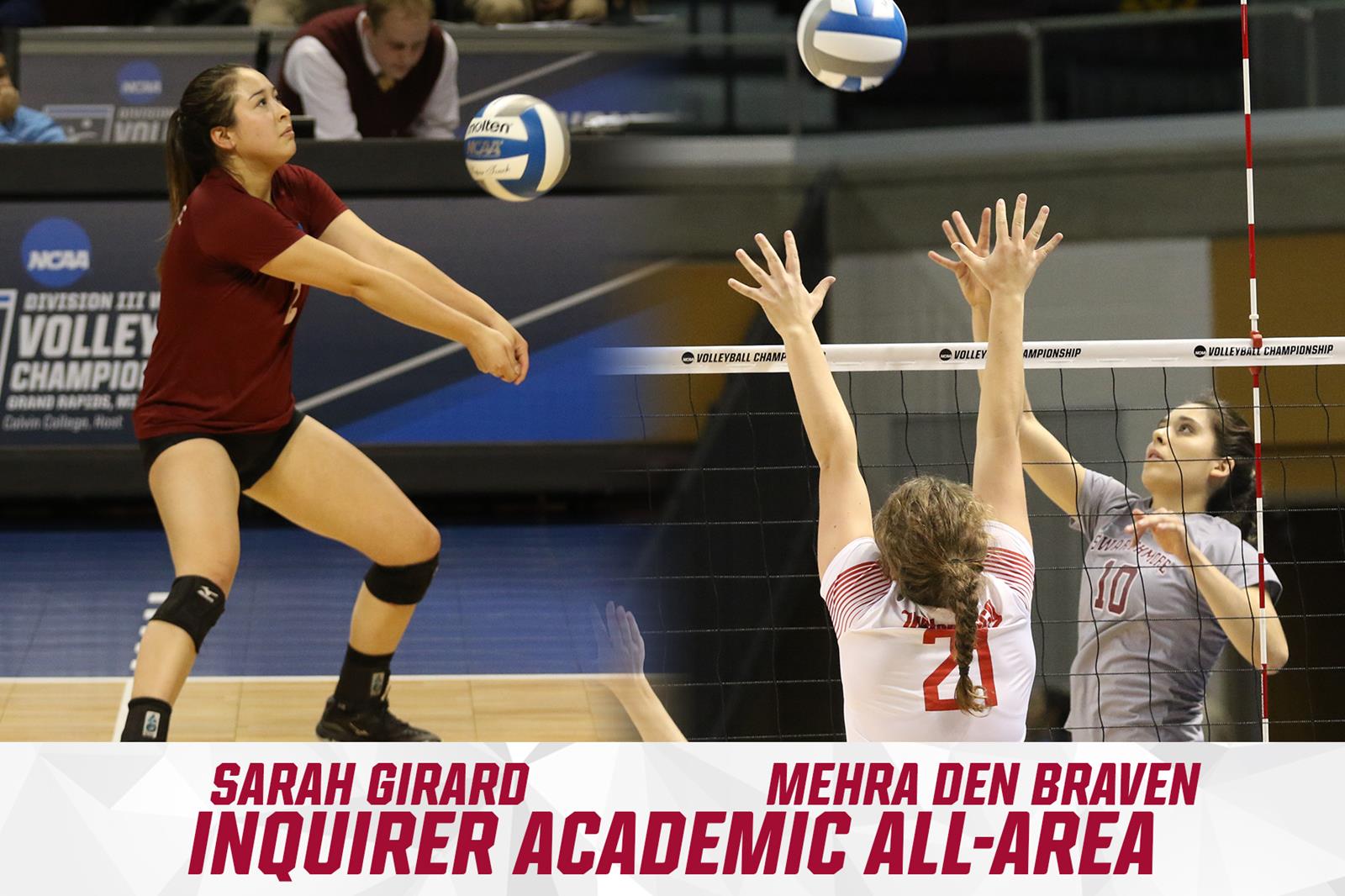 Sarah Girard Women's Volleyball Swarthmore College Athletics