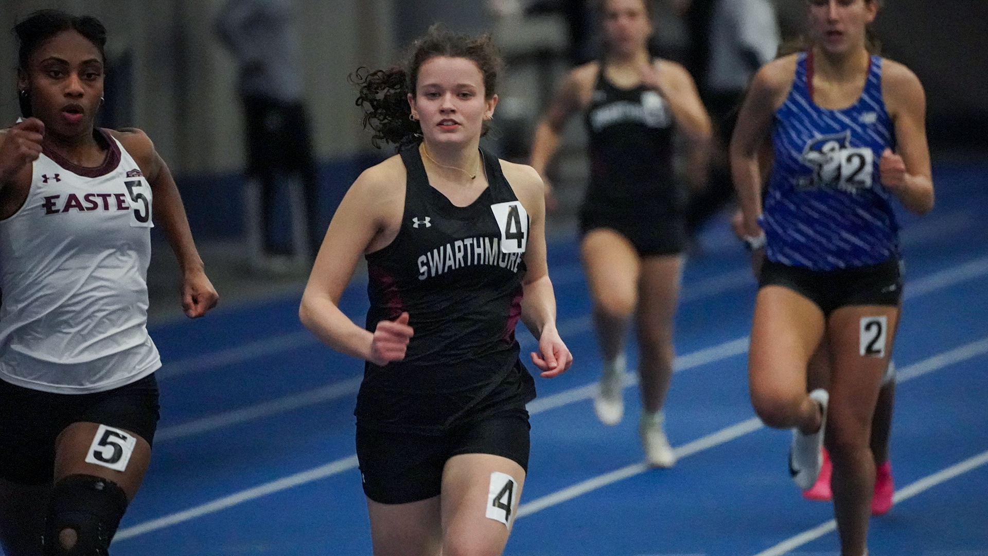 Bredbenner competes in 400mm dash