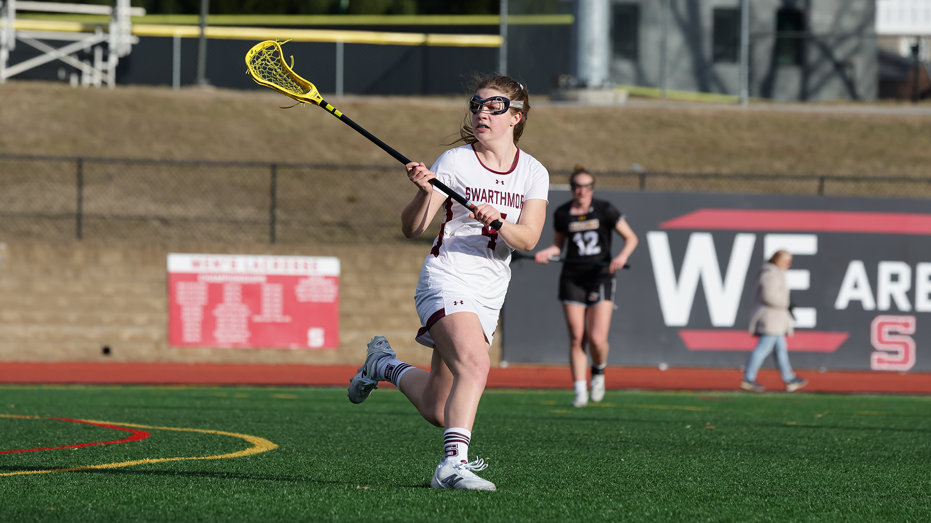 Daugherty competes against Alvernia 