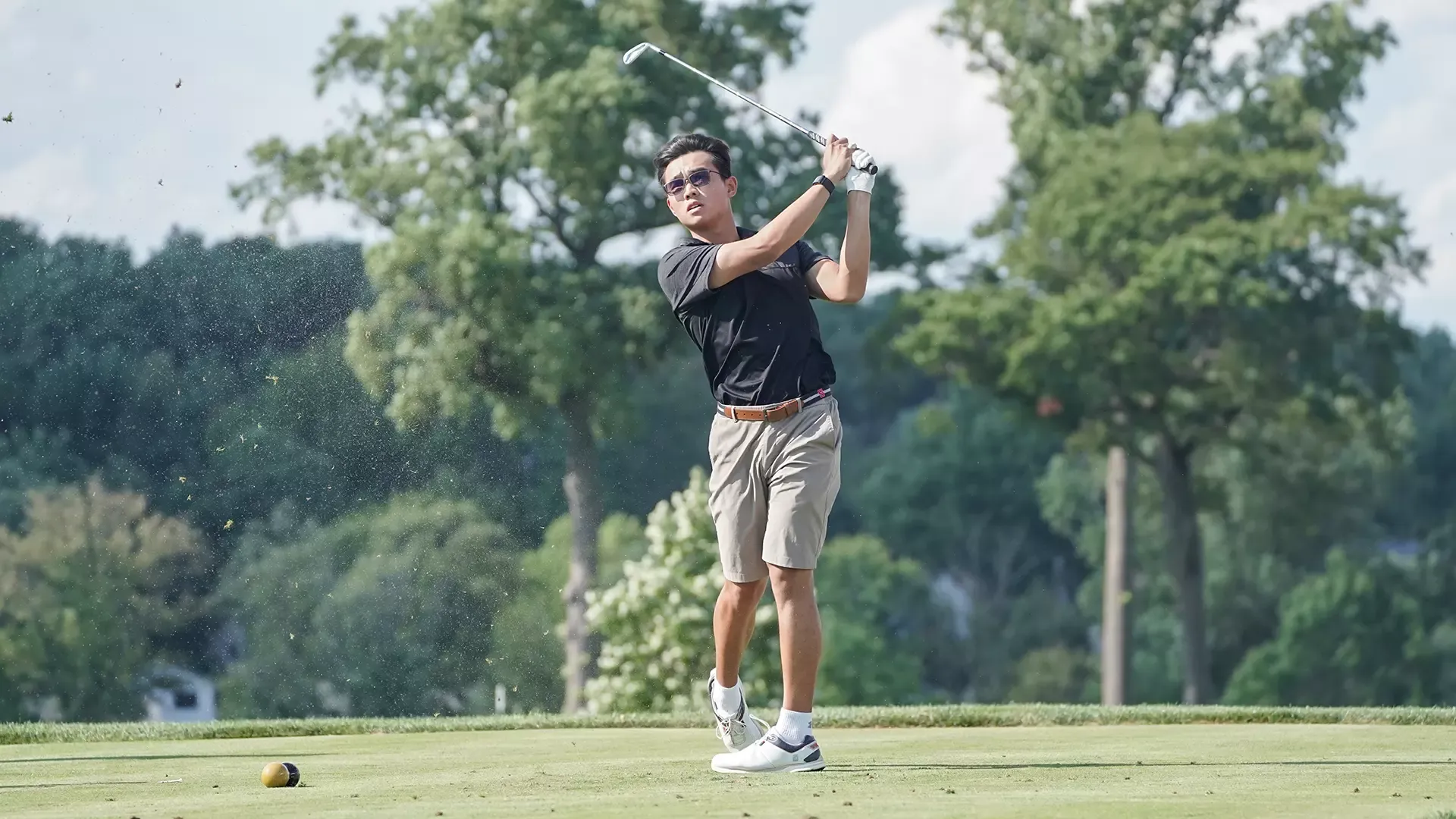 Yuen tees off at Swarthmore's qualifying round