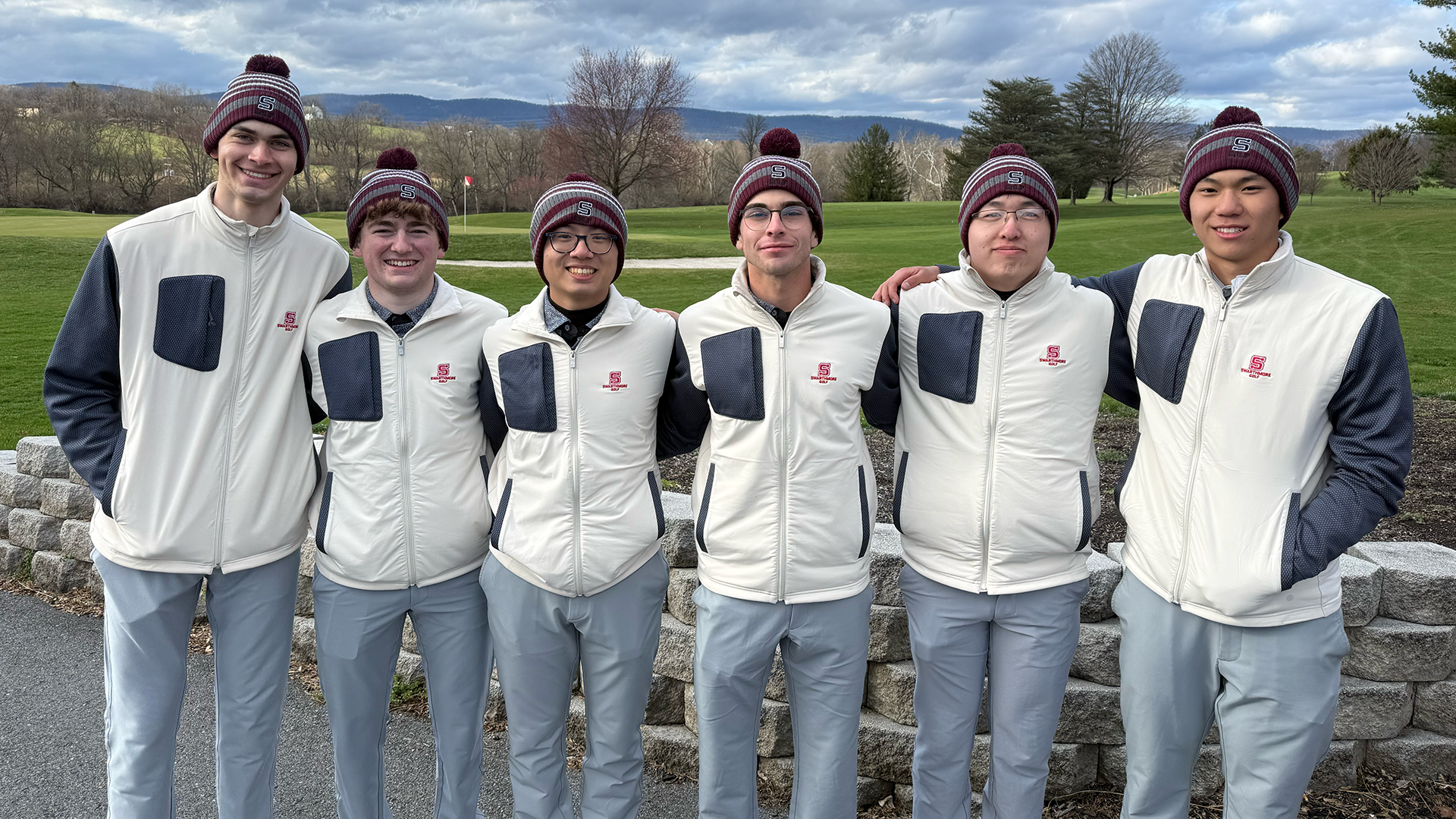 Men's Golf lineup photo for Dickinson Invitational