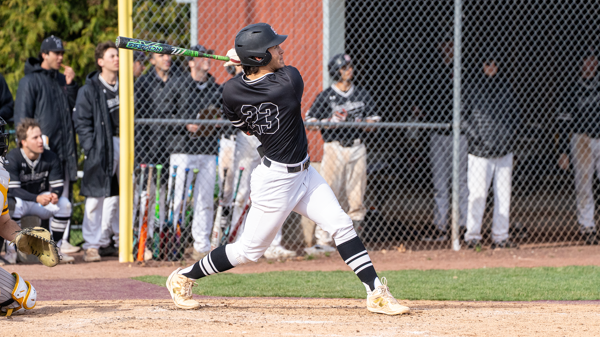 Alessandro Propper-Bowring homers against Rowan