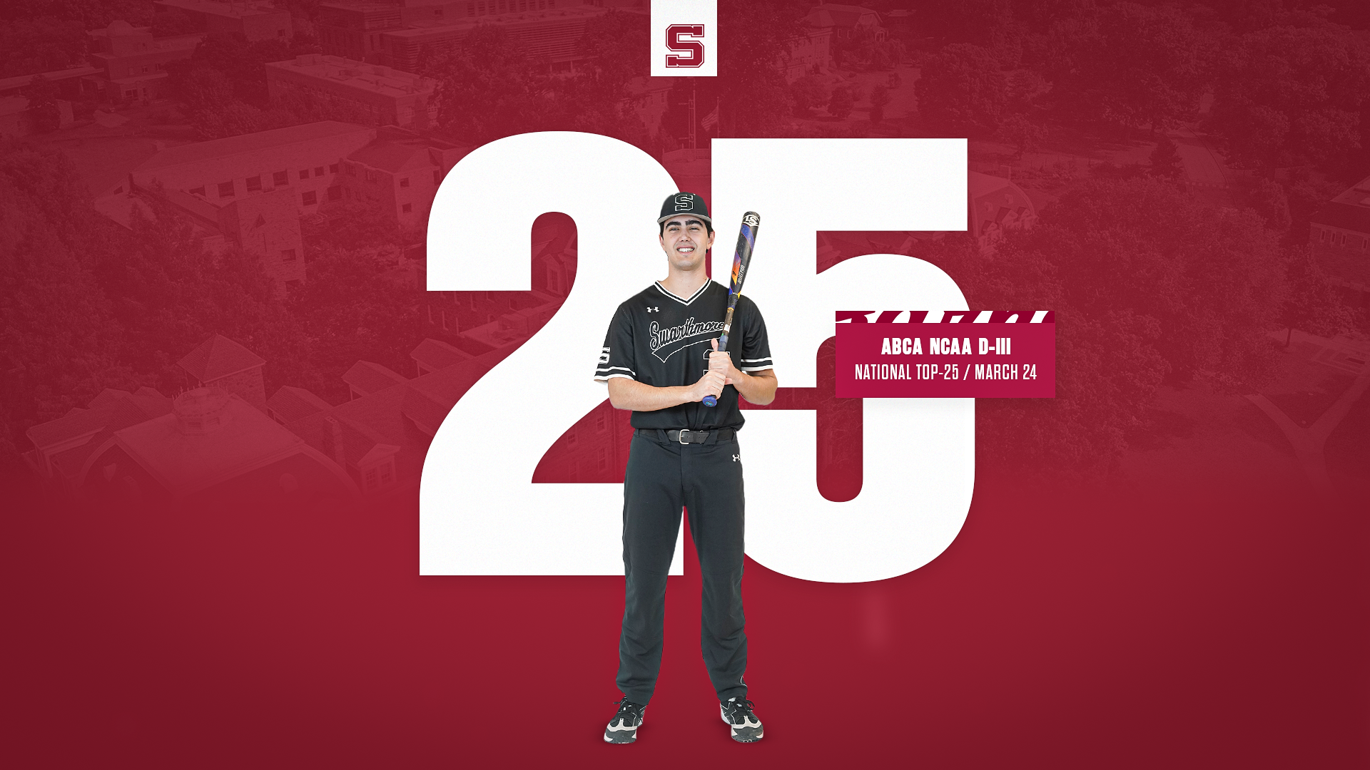 Baseball Ranked 25th