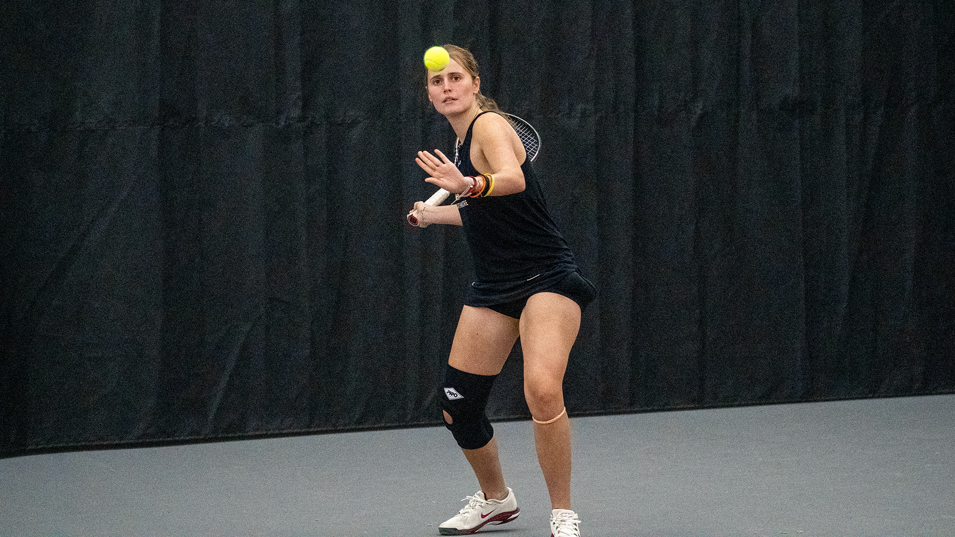 Maya Morandat Stilling returns serve