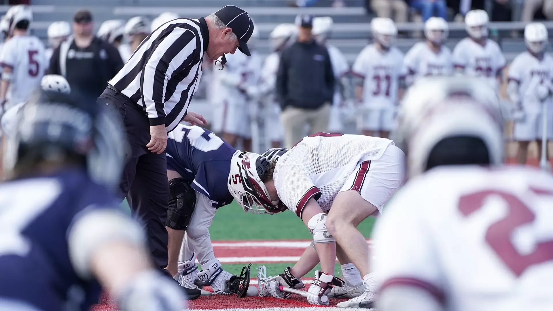 McHenry wins faceoff