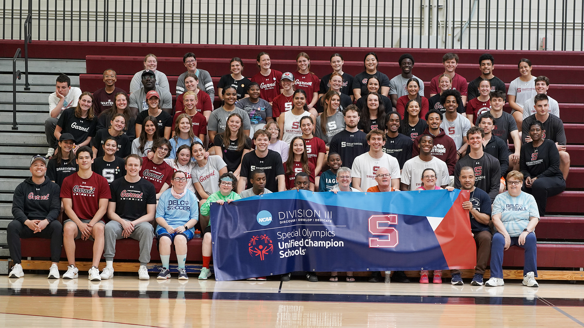 Special Olympics group photo