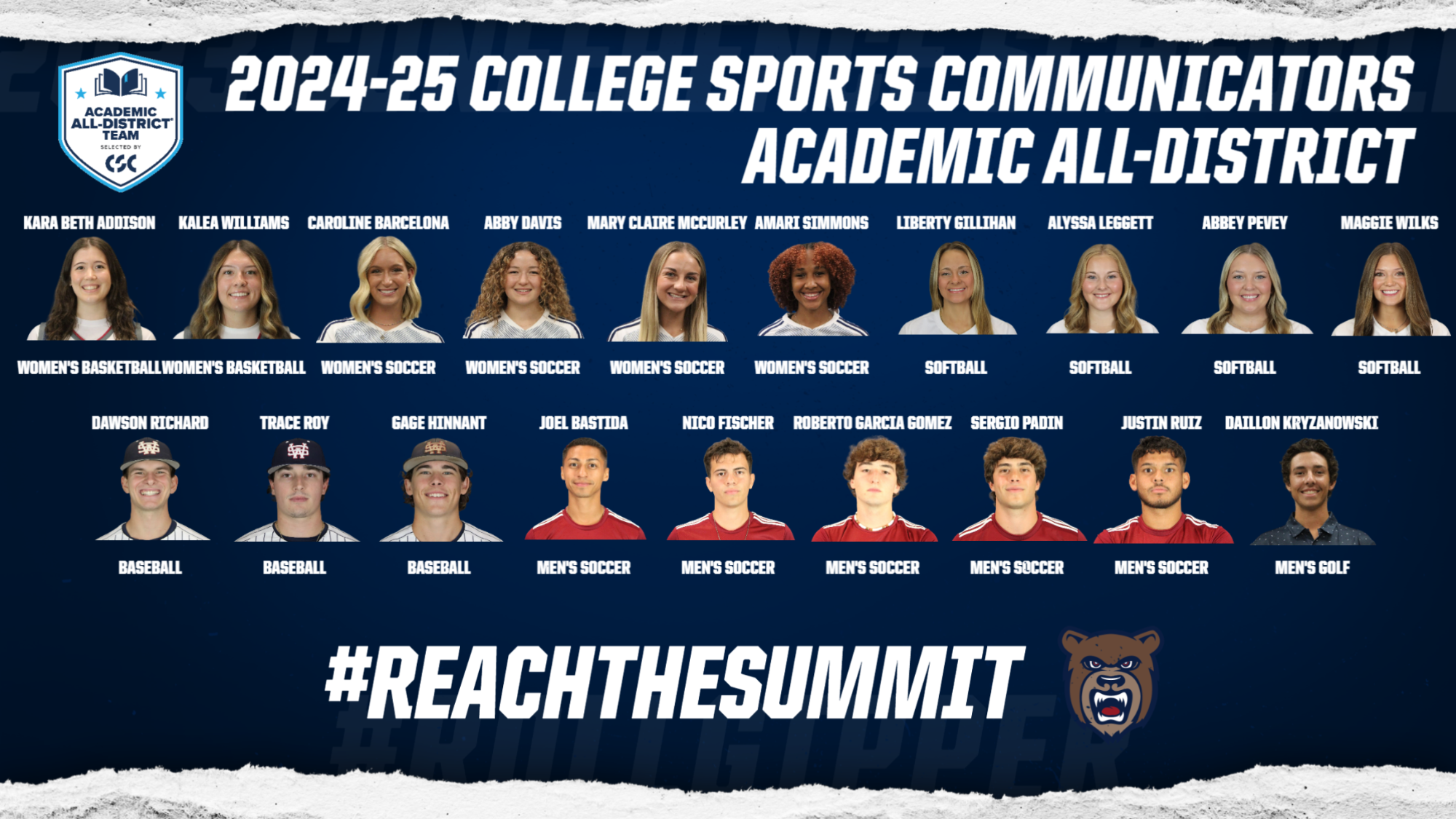 24-25 CSC All-District