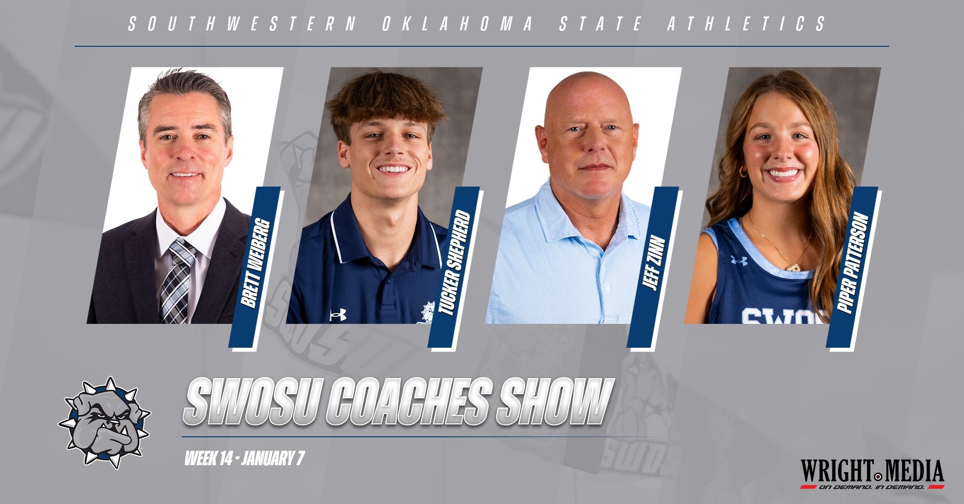 coaches show graphic featuring headshots of the 4 guests