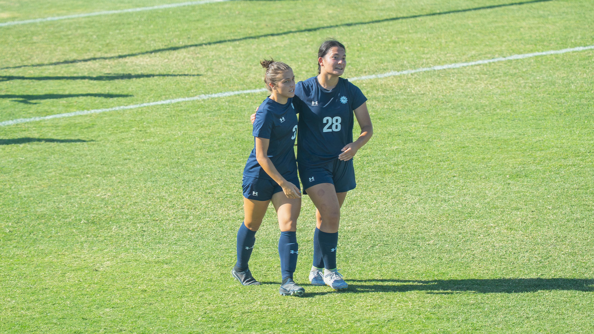 Brawler Epp and Madelyn Kitchen together after goal
