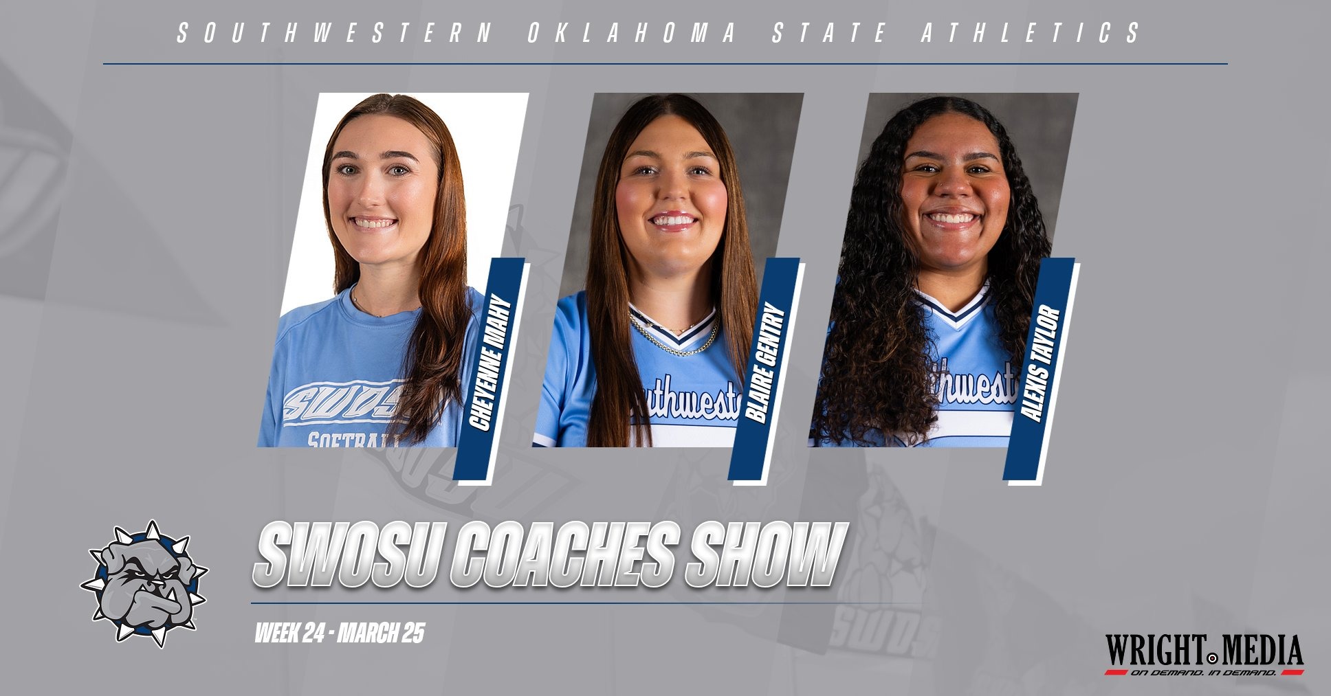 coaches show graphic with headshots of the three guests