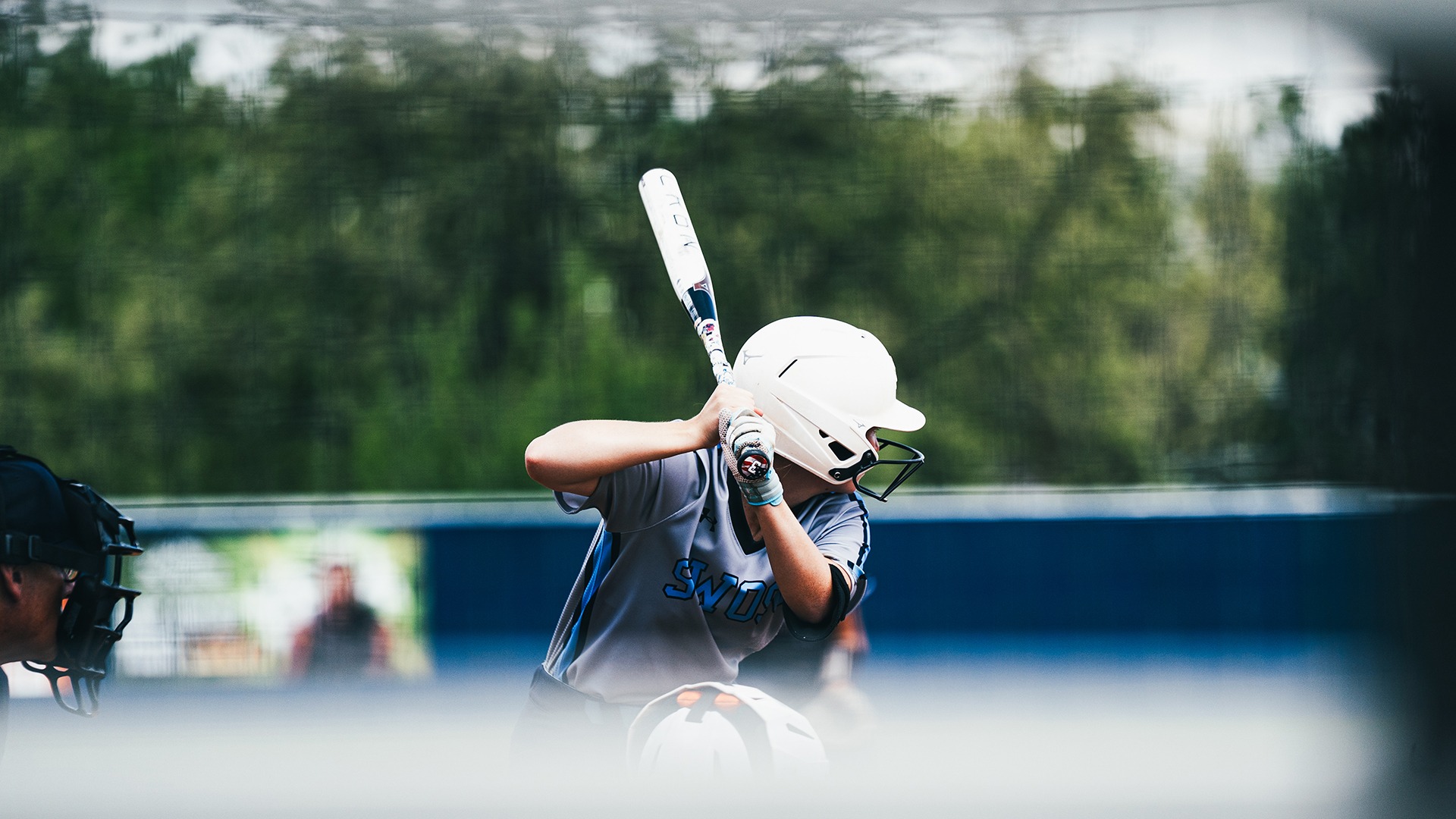 swosu batter awaits a pitch