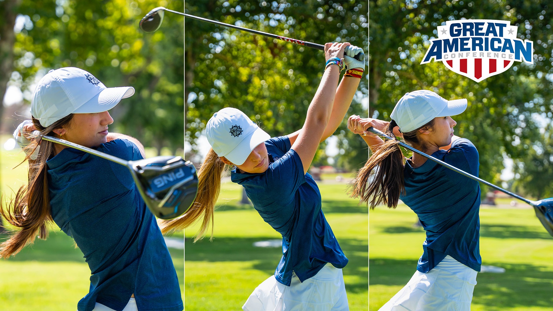 all-gac story photo featuring action shots of the three award winners: maria veliia, freya sala, and daniela espinoza