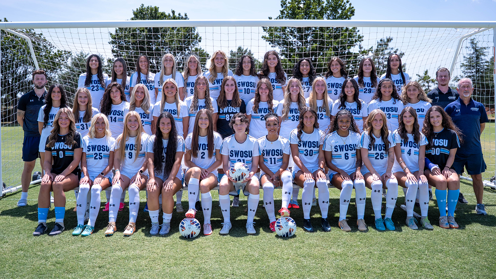 2026 swosu soccer team photo