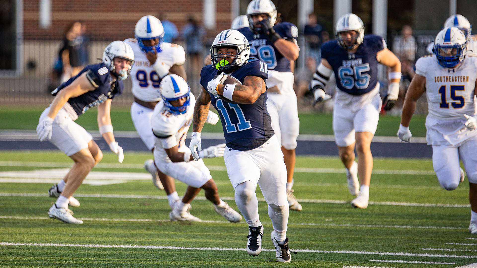 Red Martel runs vs Southeastern