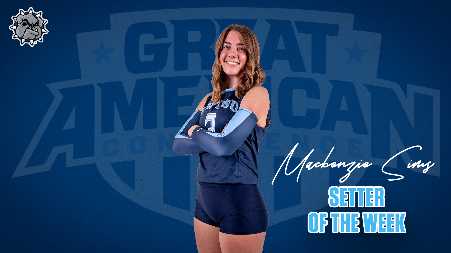 Mackenzie Sims wins GAC Setter of the Week