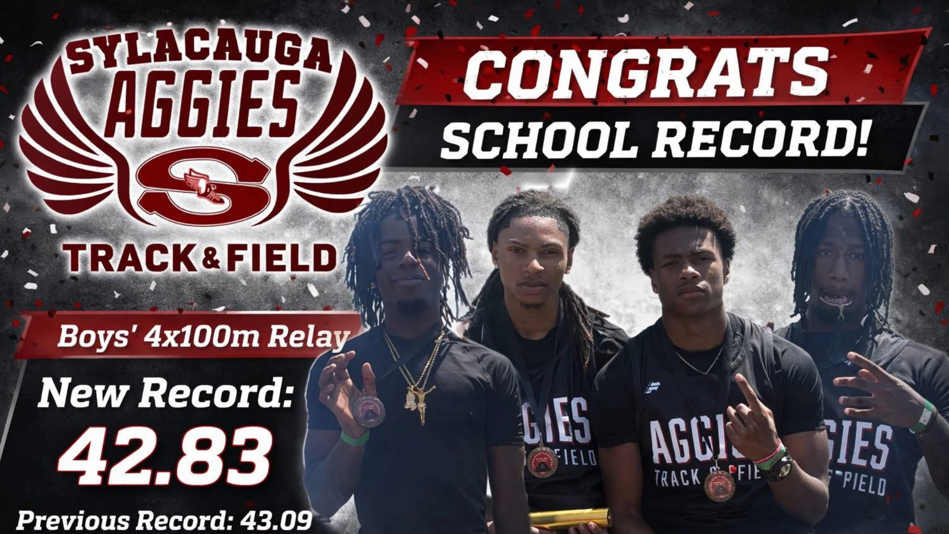 Track and Field Record Broken
