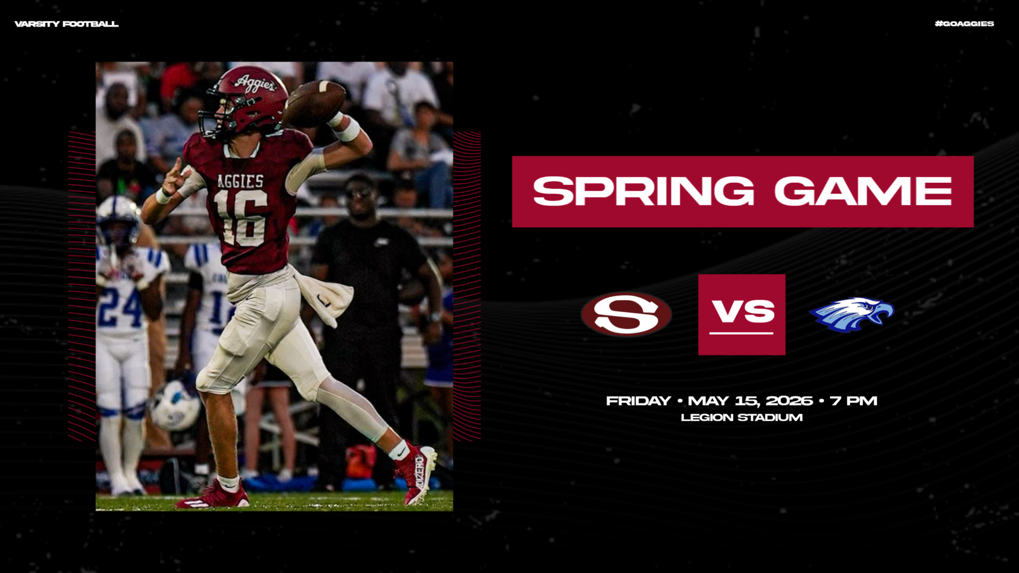 2026 Spring Game Graphic