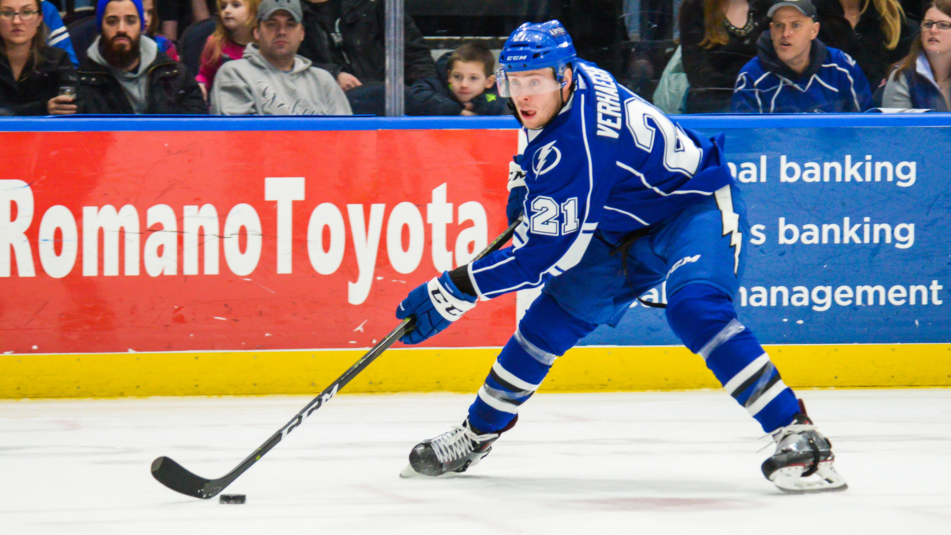 Fifteen Syracuse Crunch Alumni on Tampa Bay Lightning Opening Night