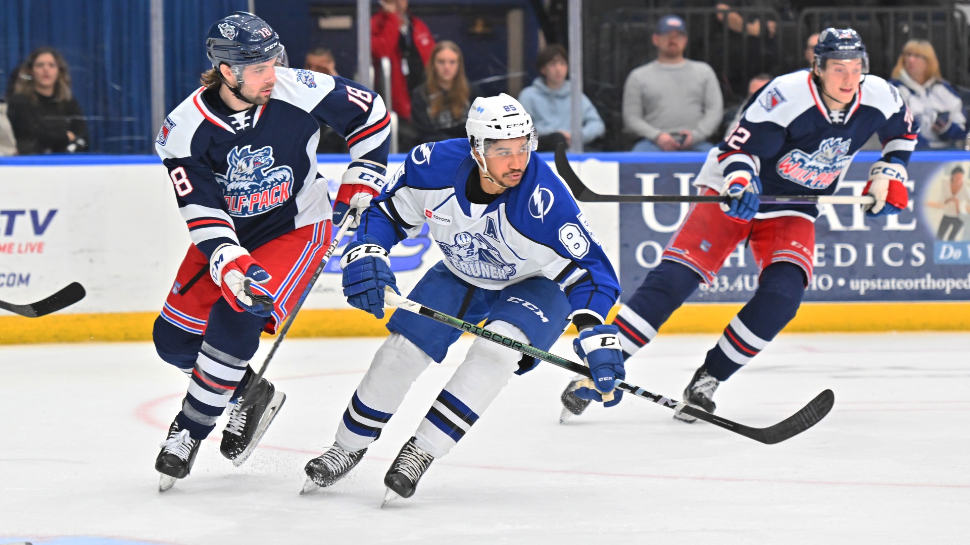 Crunch vs. Wolf Pack