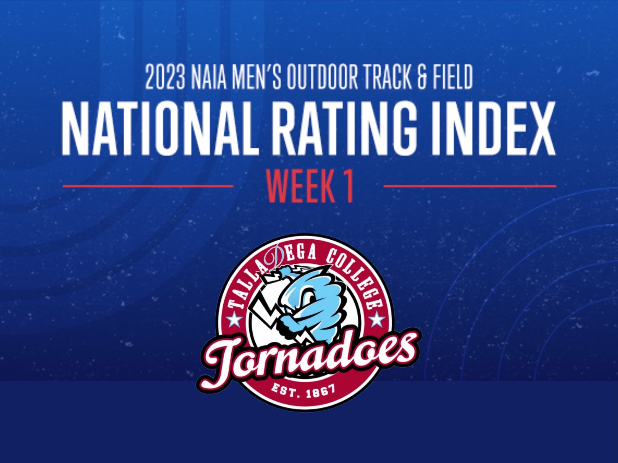 Talladega Track & Field Cracks USTFCCCA NAIA Top 25 Talladega College