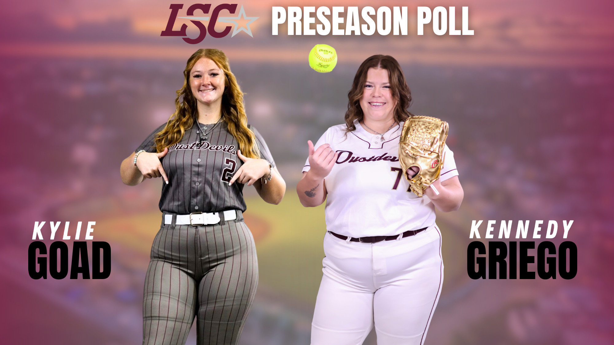 Griego and Goad Named Preseason Players to Watch