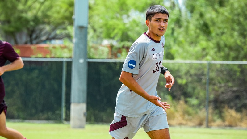 Kamal Zulfiyev runs on the pitch