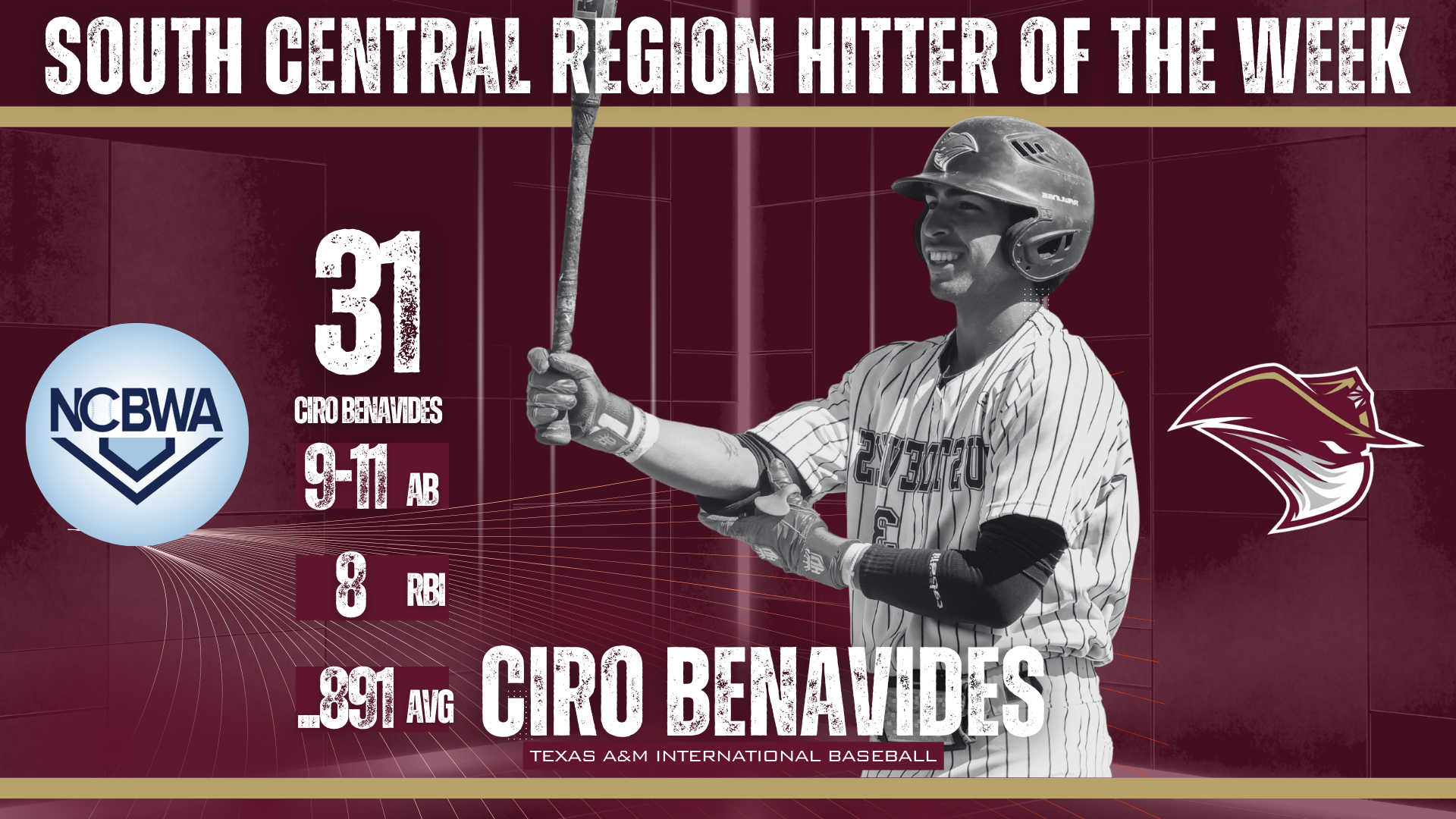 Ciro Benavides NCBWA Graphic